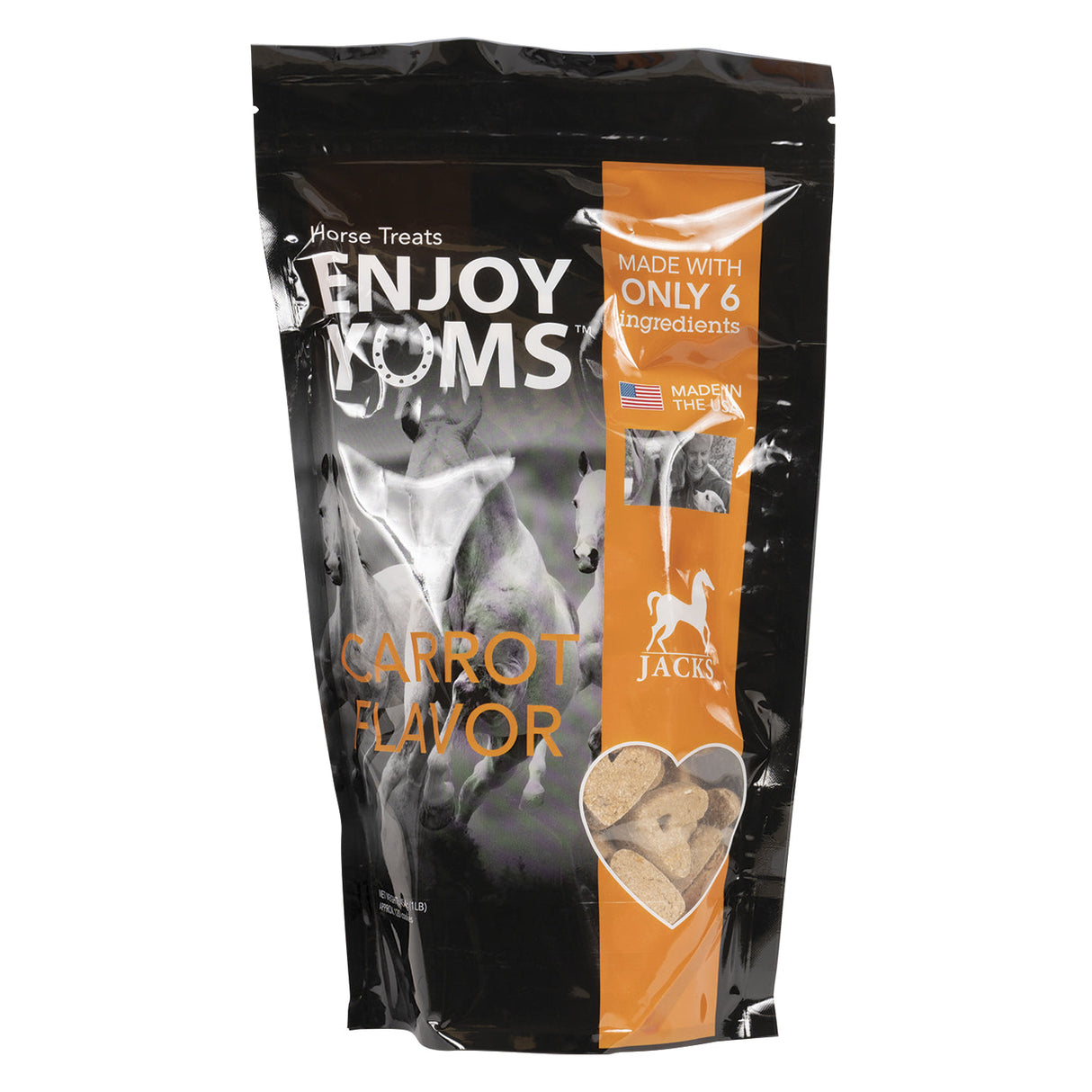 Enjoy Yums Carrot Horse Treats 1 lb.