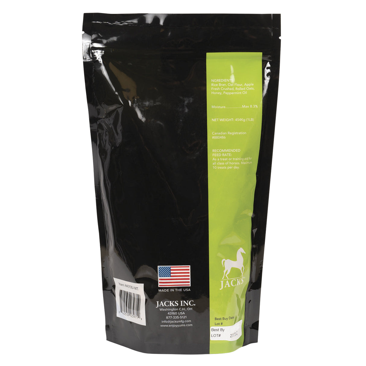 Enjoy Yums Mint Horse Treats 1 lb.
