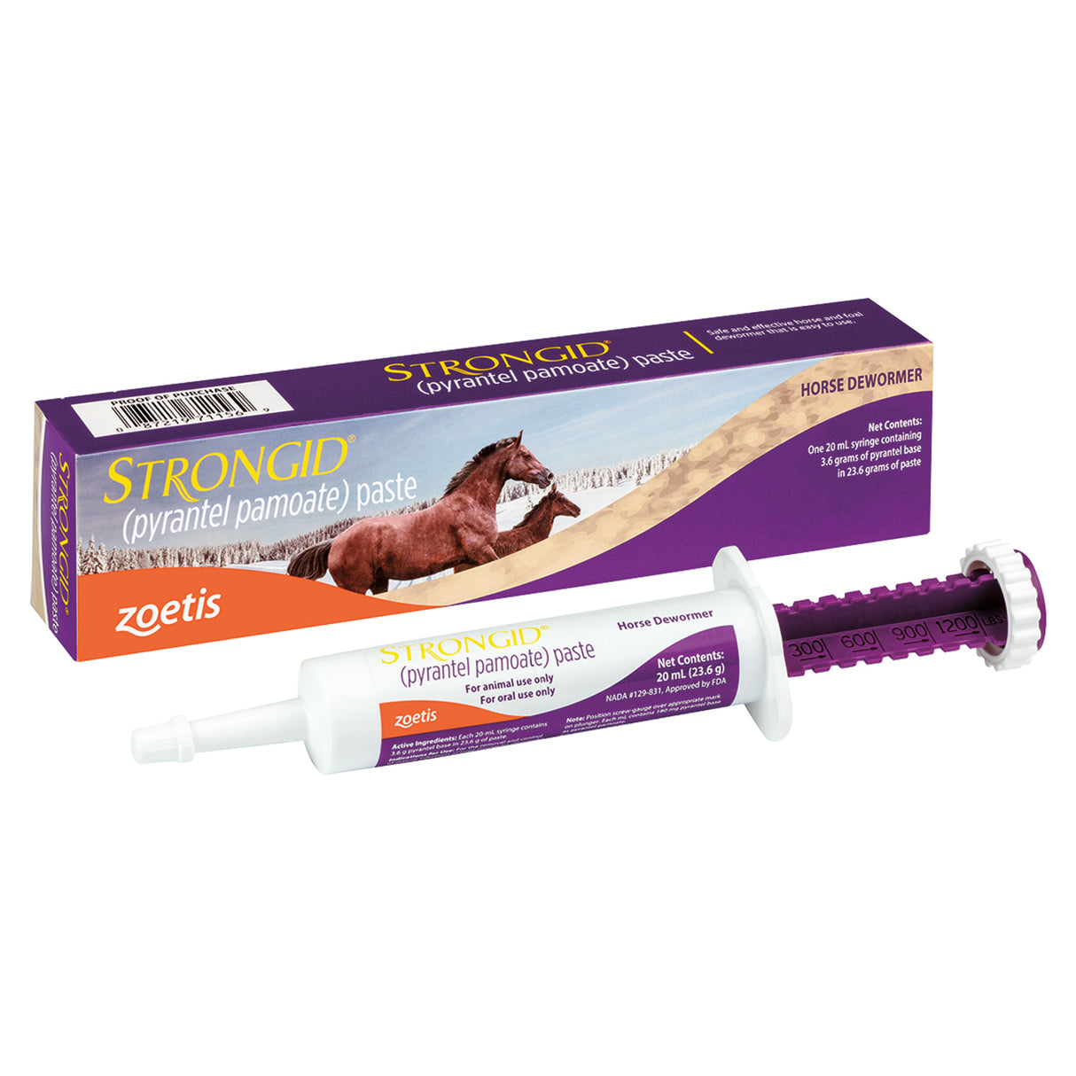 Strongid Dewormer 0.8 oz.