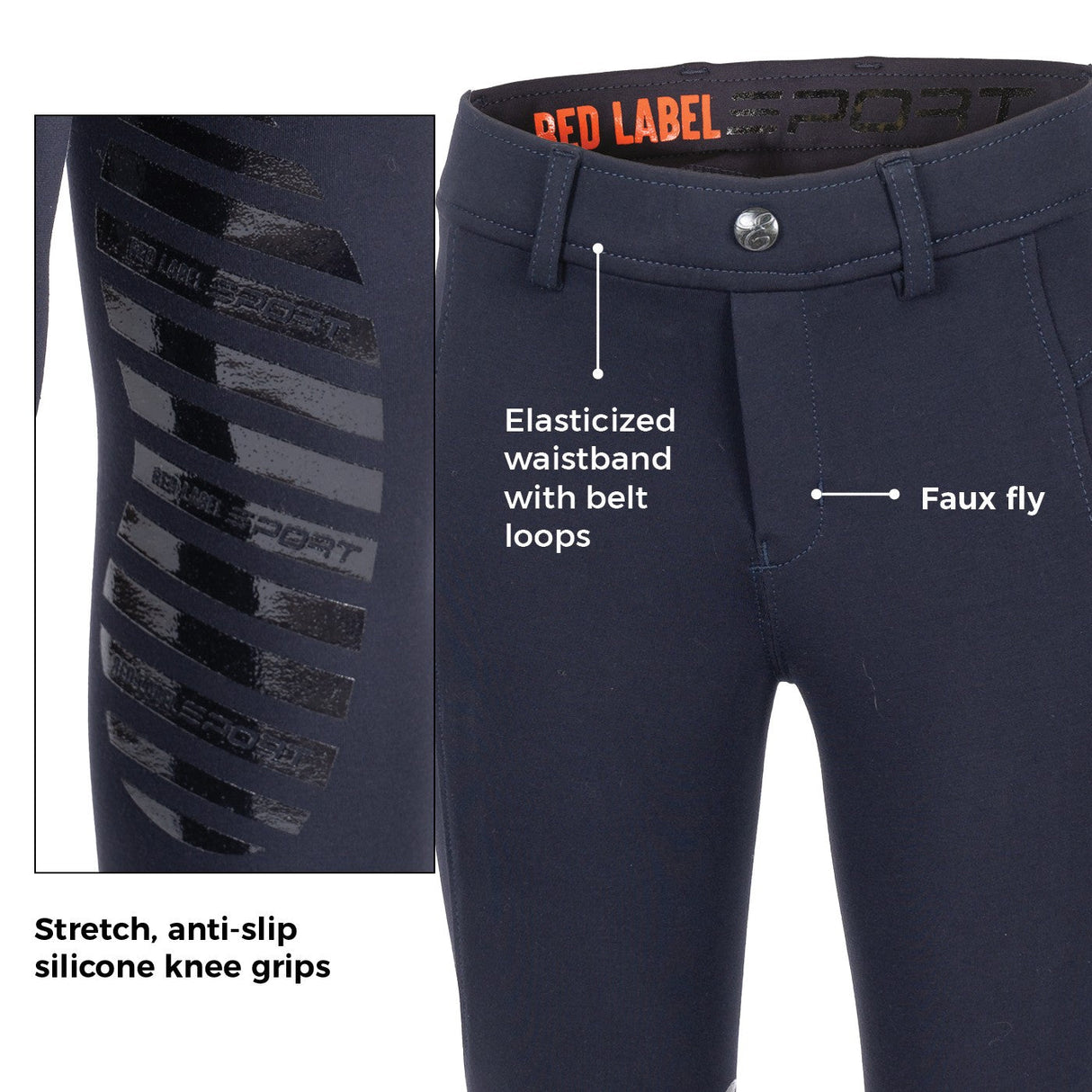 Elation Red Label Sport Pull-On Breech - Kids'