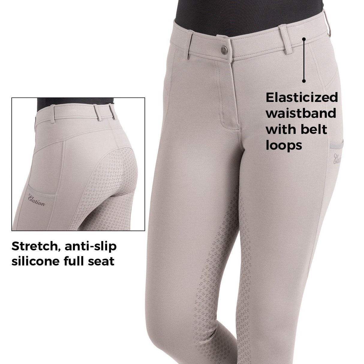Elation Red Label Sport Full Seat Breech
