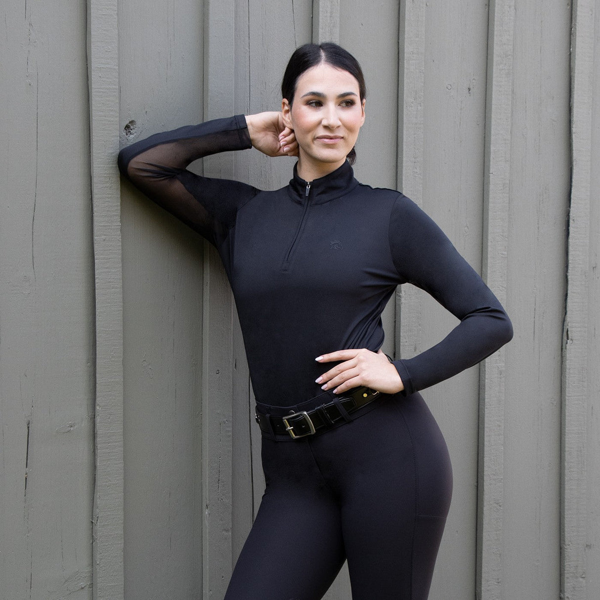 TemTeq Belize Technical Quarter Zip Top