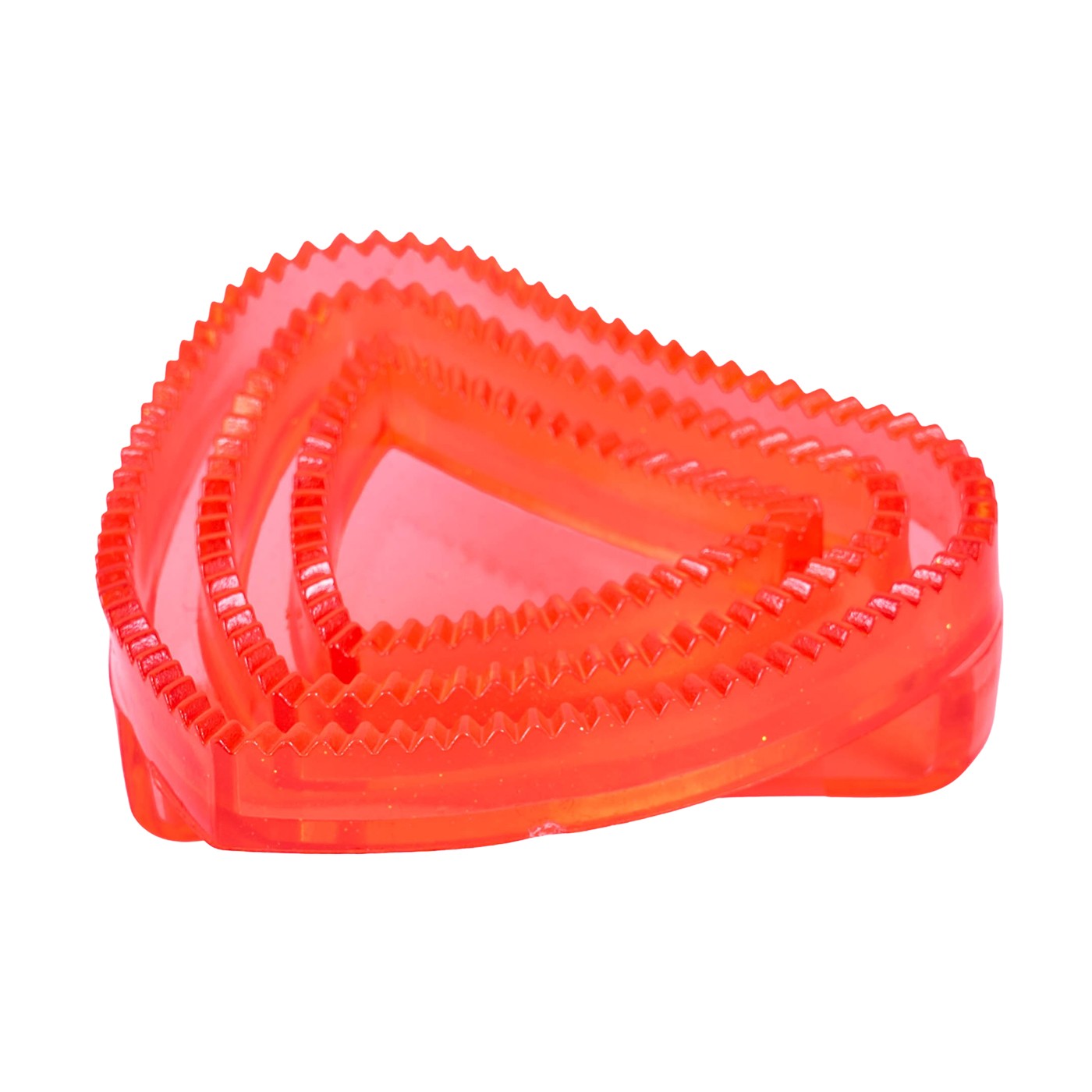 Supra Mini Jelly Heart Curry Comb