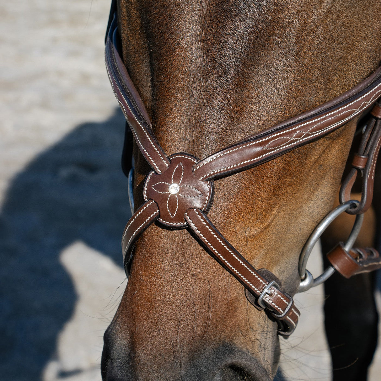 Val du Bois Padded Fancy Stitched Figure-8 Bridle