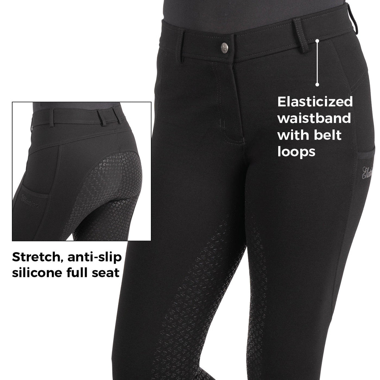 Elation Red Label Sport Full Seat Breech