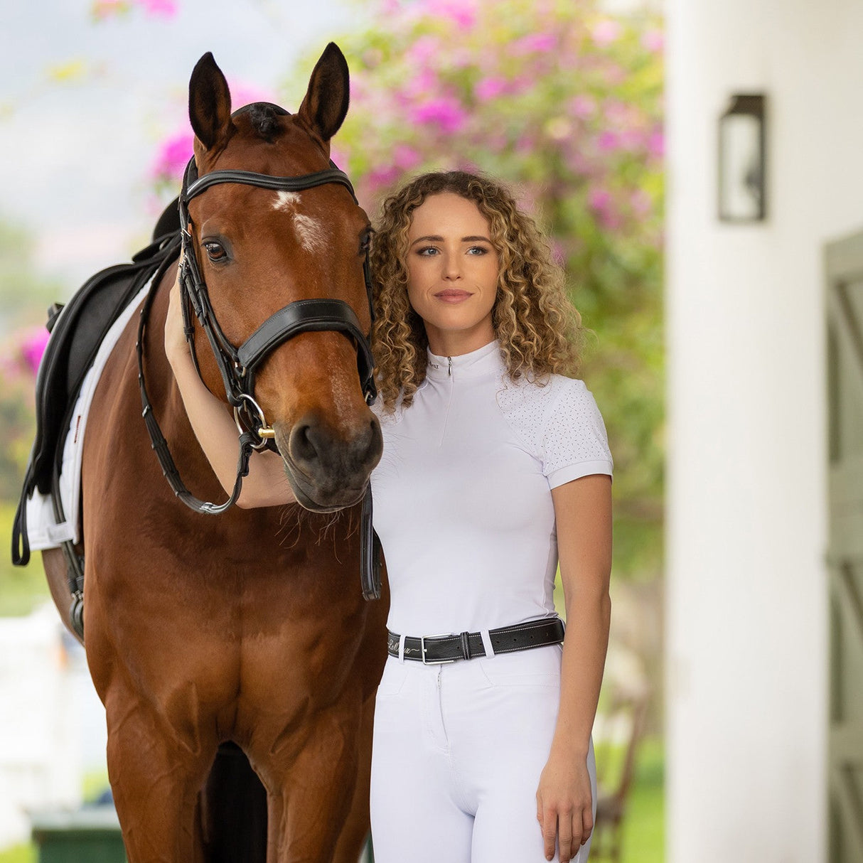 LeMieux Olivia Short Sleeve Show Shirt