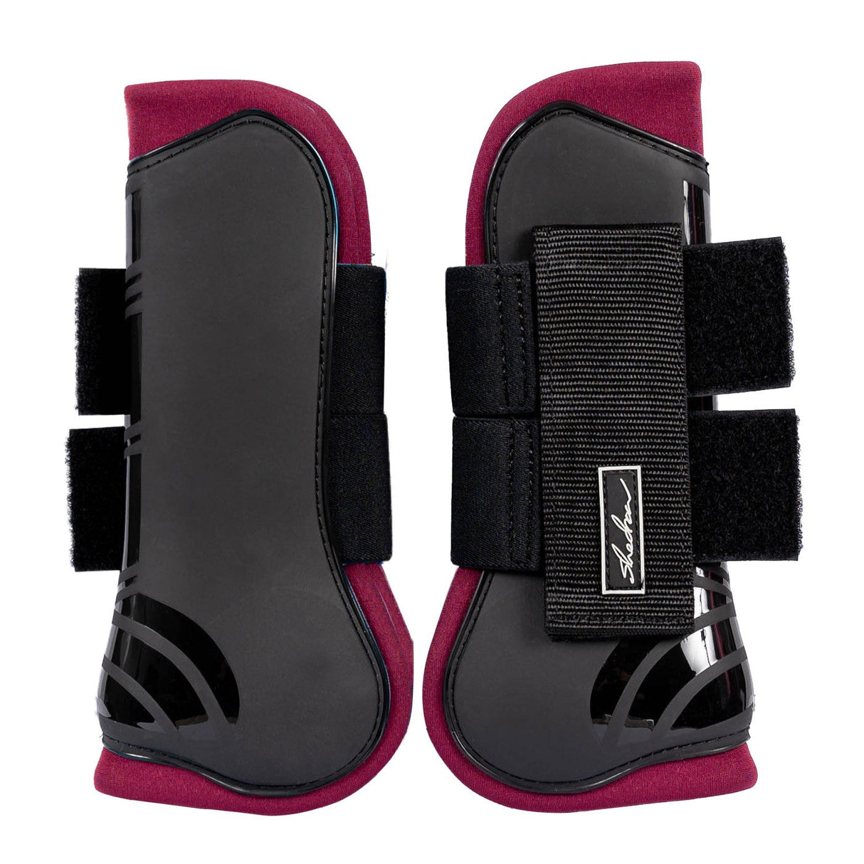 Shedrow Open Front Boots W/ Colored Lining