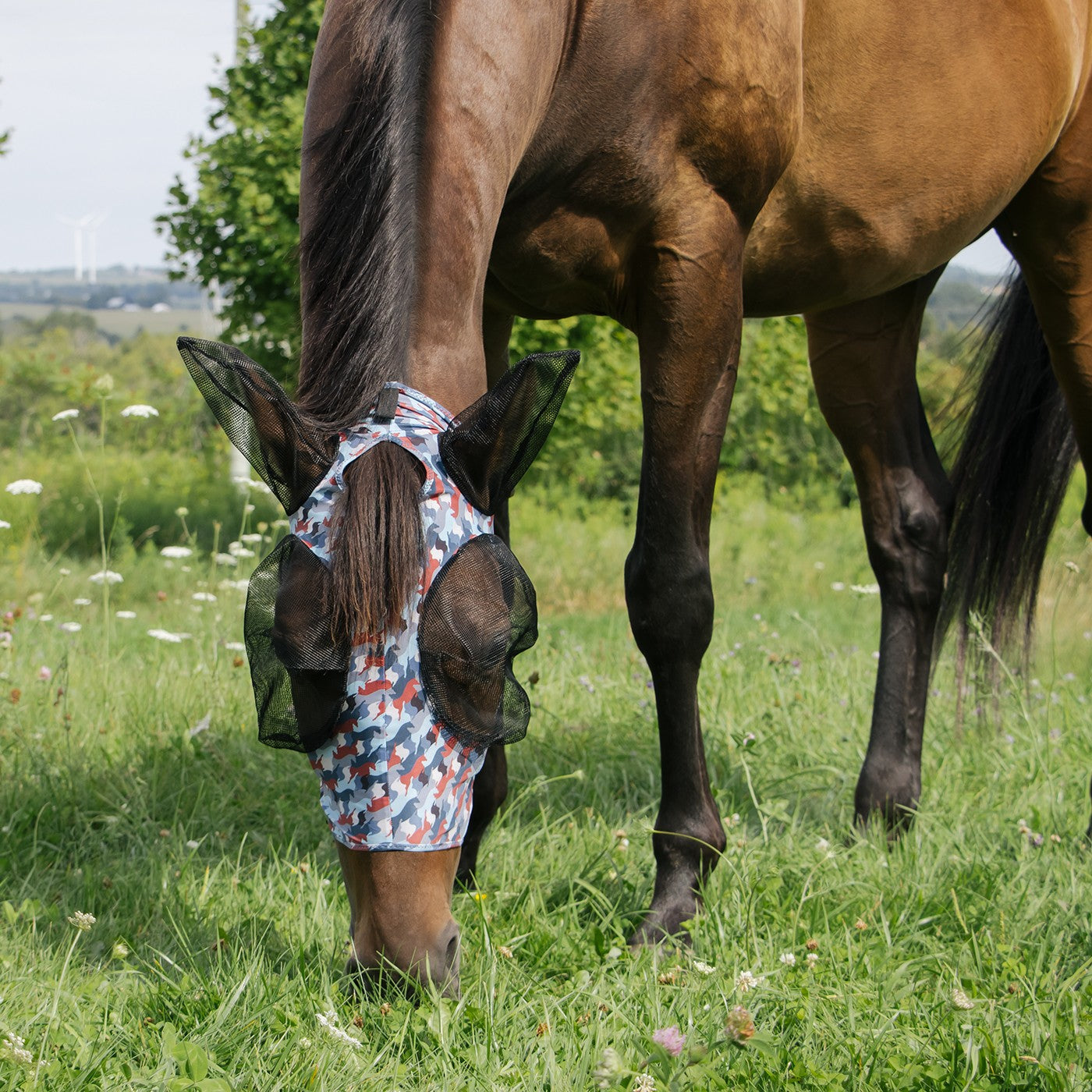 Summit Fly Mask W/ Forelock Hole