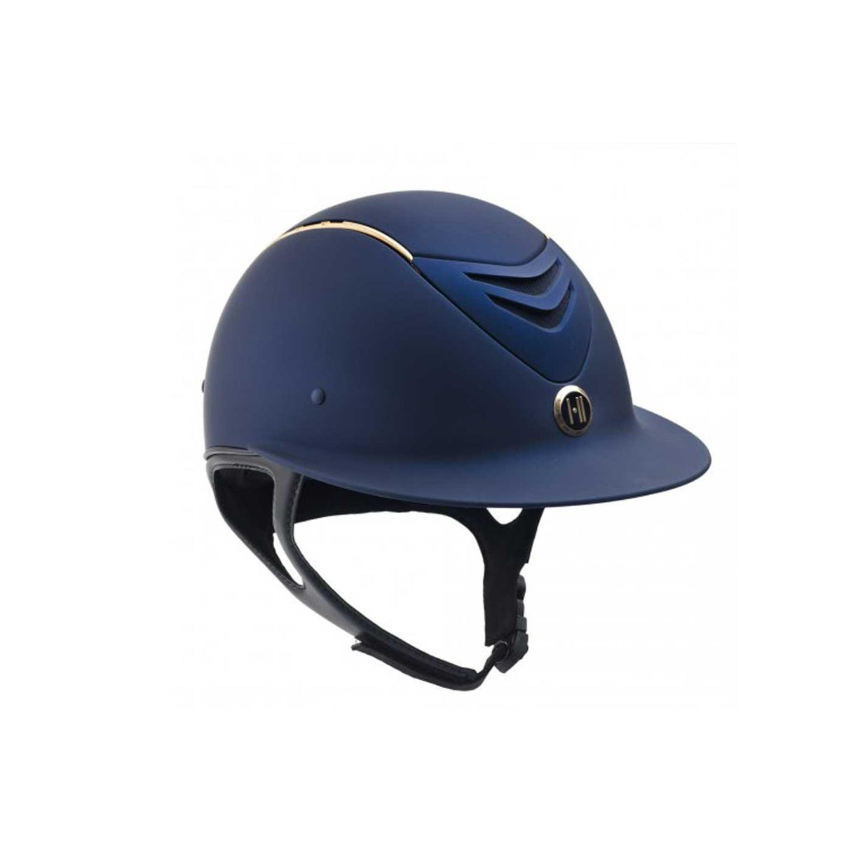 One K Defender Avance Matte Wide Brim Helmet - Rose Gold Stripe