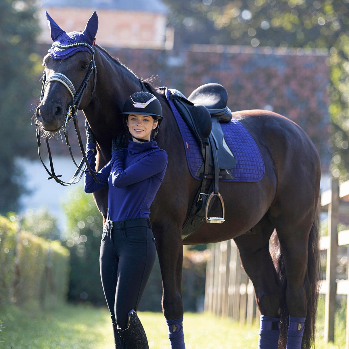 LeMieux Suede Dressage Square Saddle Pad