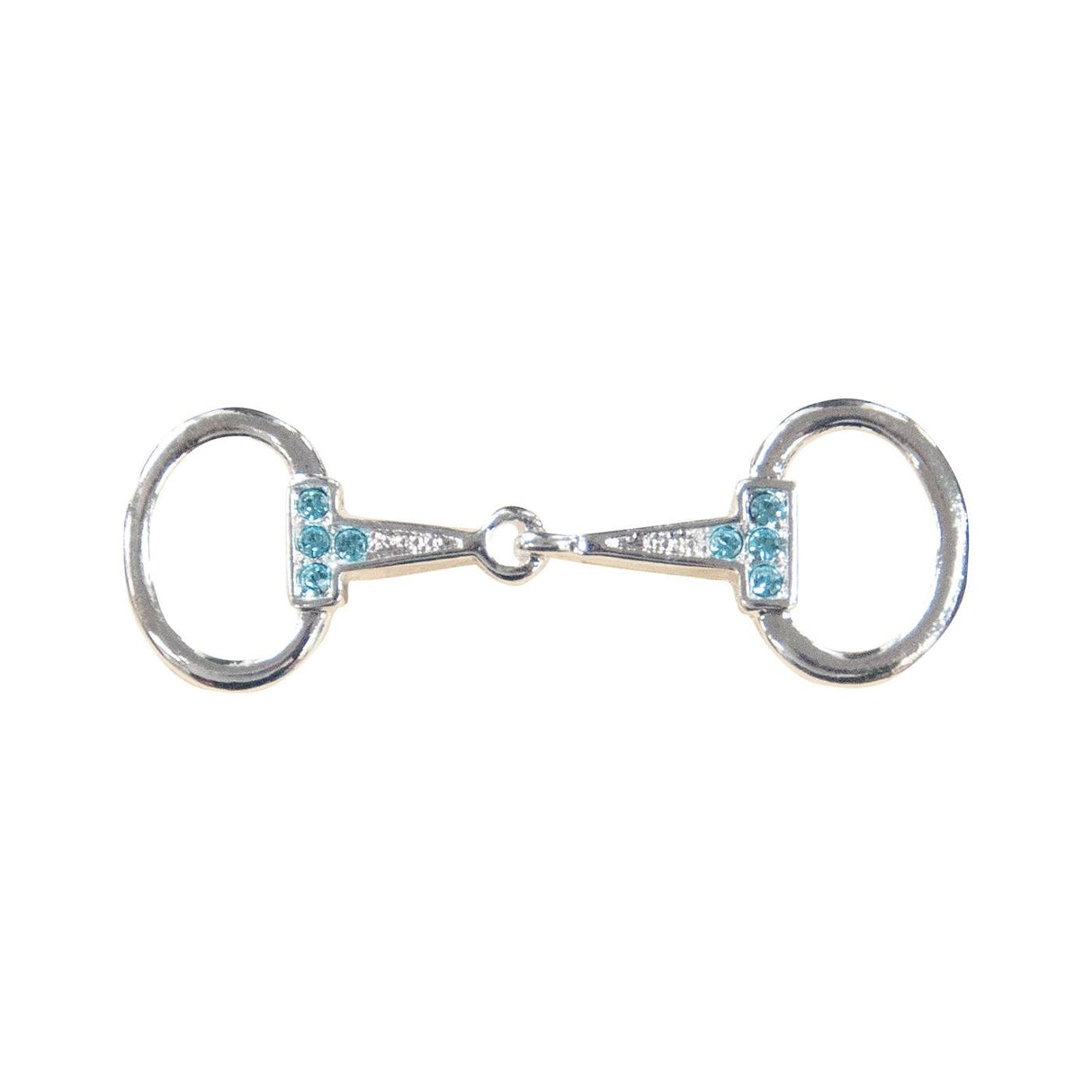 Kelley & Co. Small Rhinestone Snaffle Bit Stock Pin