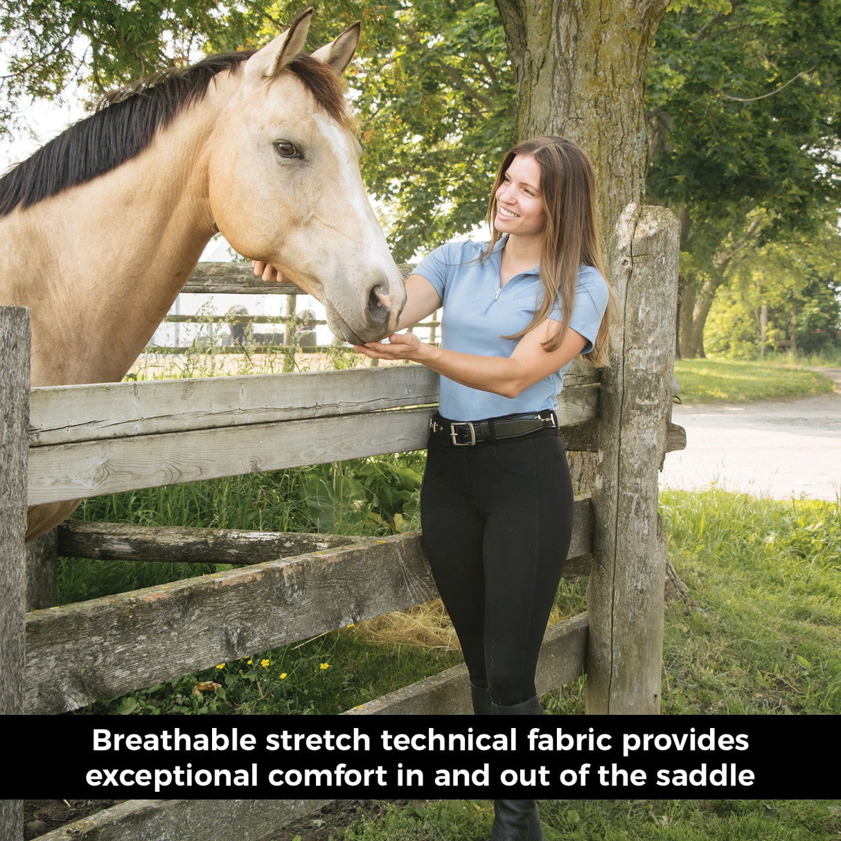 Elation Red Label Sport High Rise Full Seat Breech