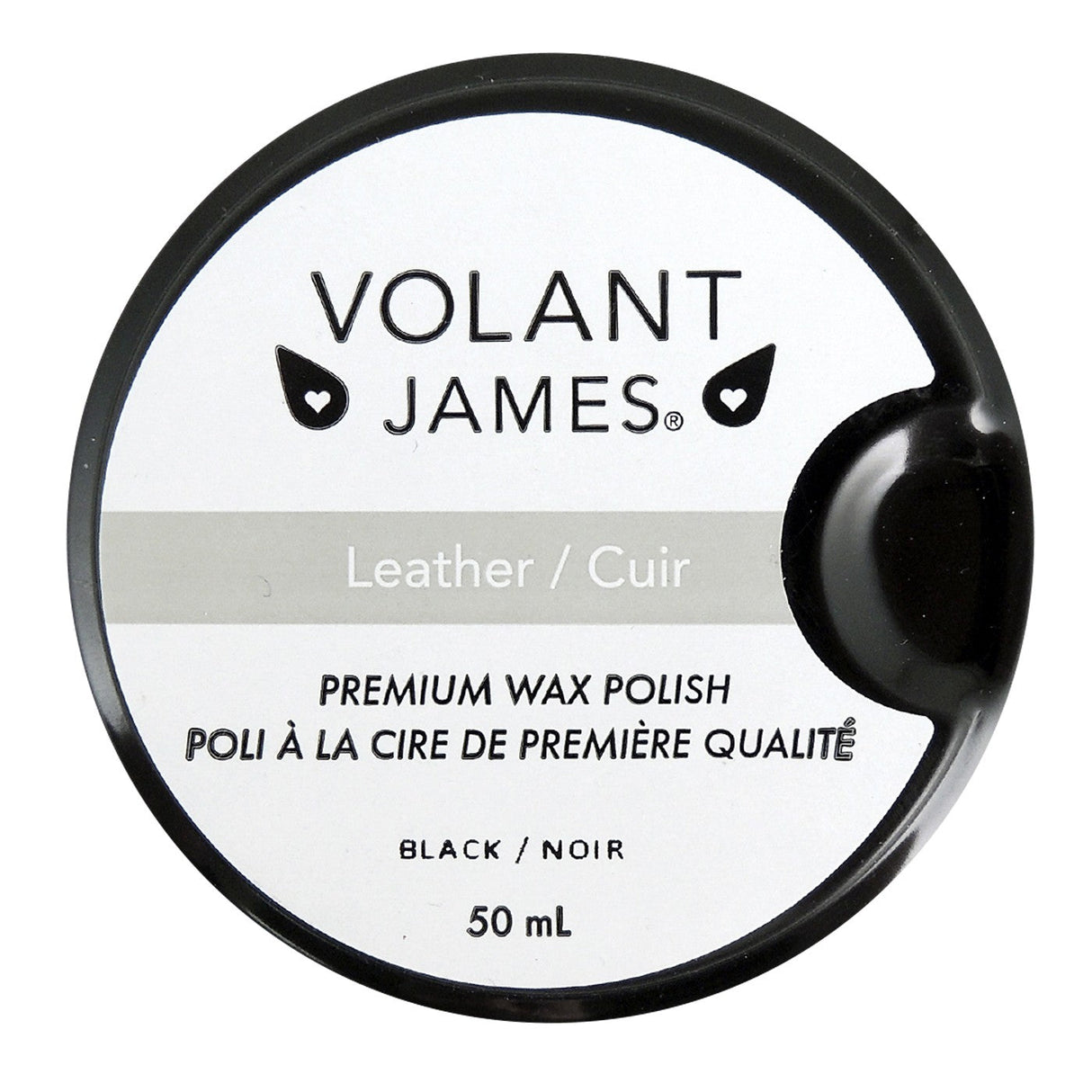 Volant James Premium Wax Shoe Polish 1.7 oz.