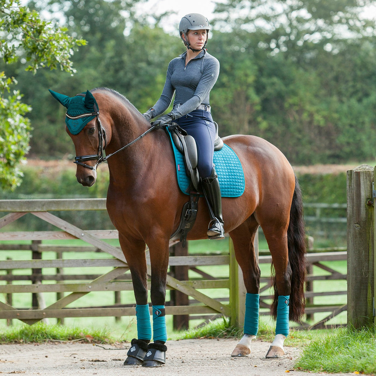 LeMieux Suede Dressage Square Saddle Pad