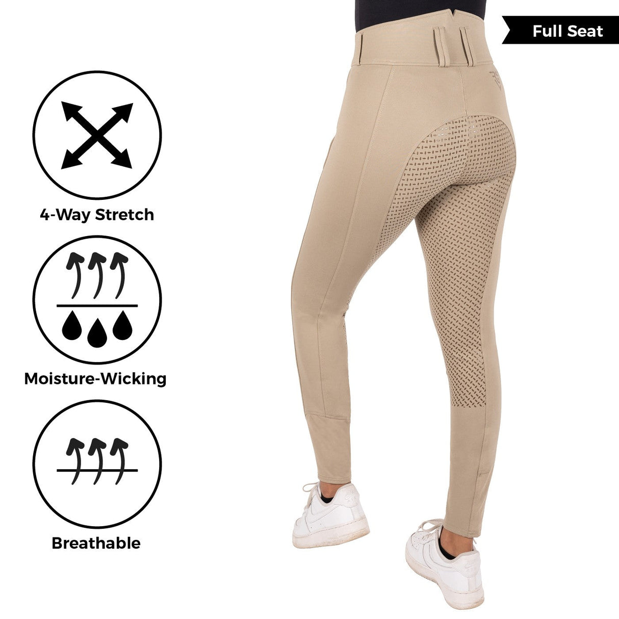 Elation Red Label Sport High Rise Full Seat Breech