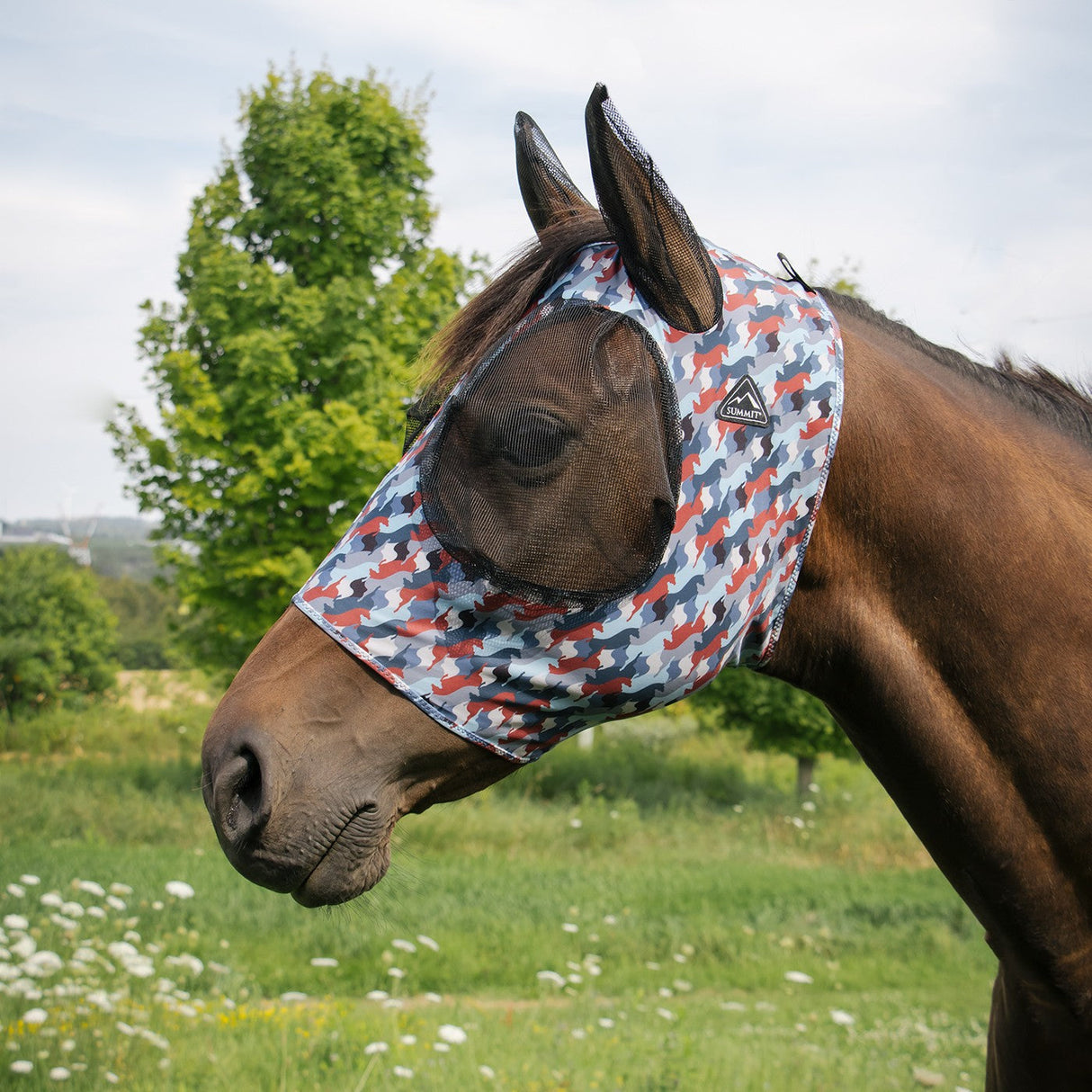 Summit Fly Mask W/ Forelock Hole
