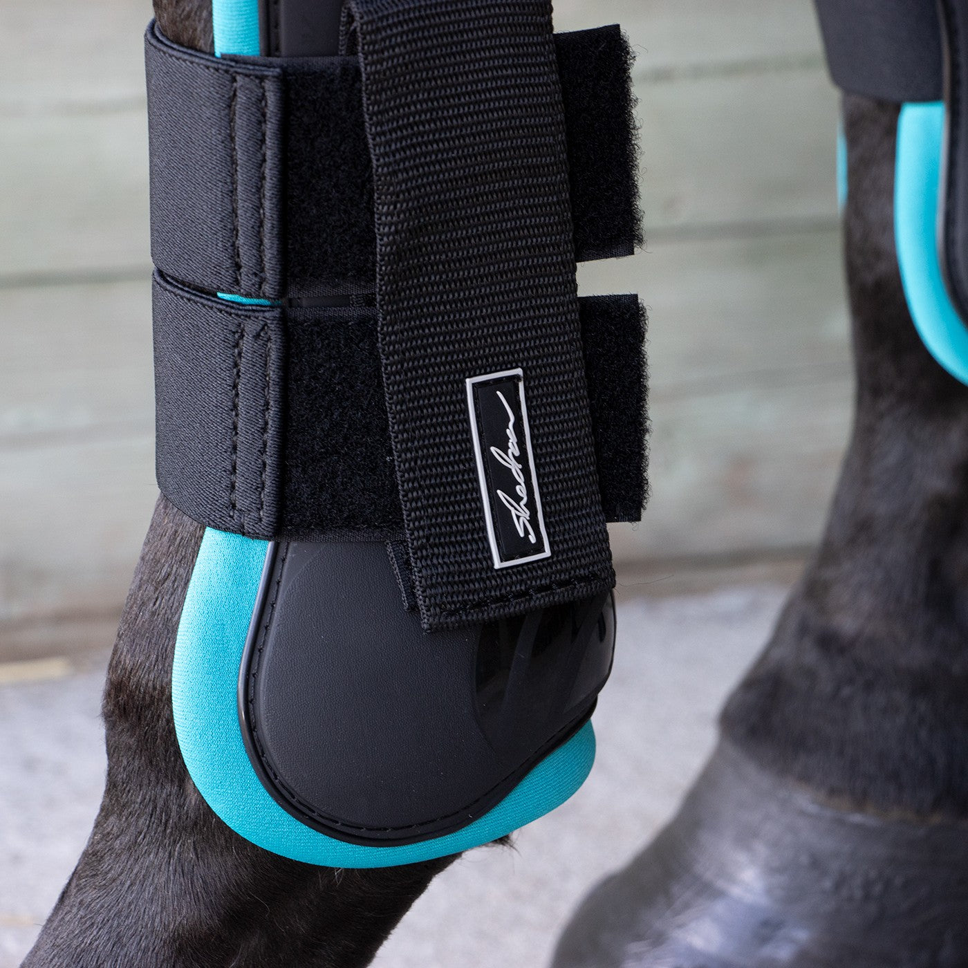 Shedrow Open Front Boots W/ Colored Lining