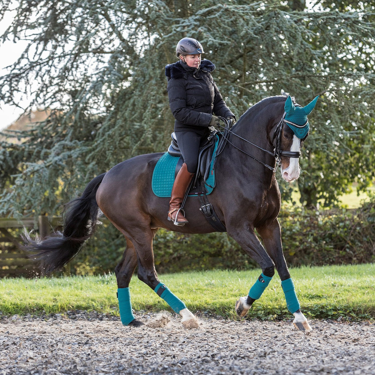 LeMieux Suede Dressage Square Saddle Pad