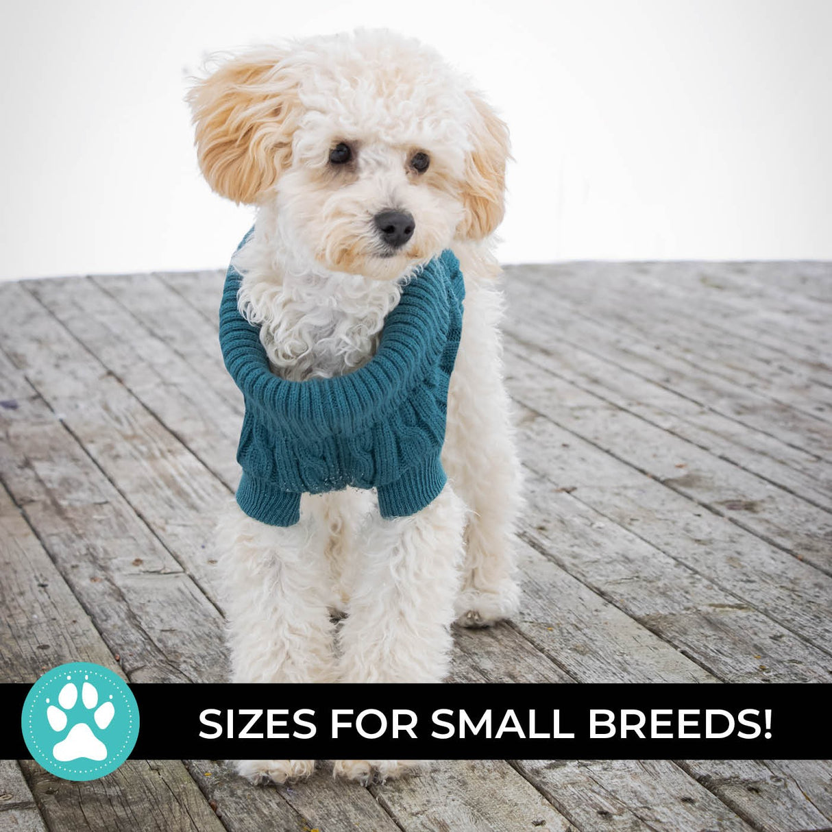 Shedrow K9 Brentwood Cable Knit Dog Sweater