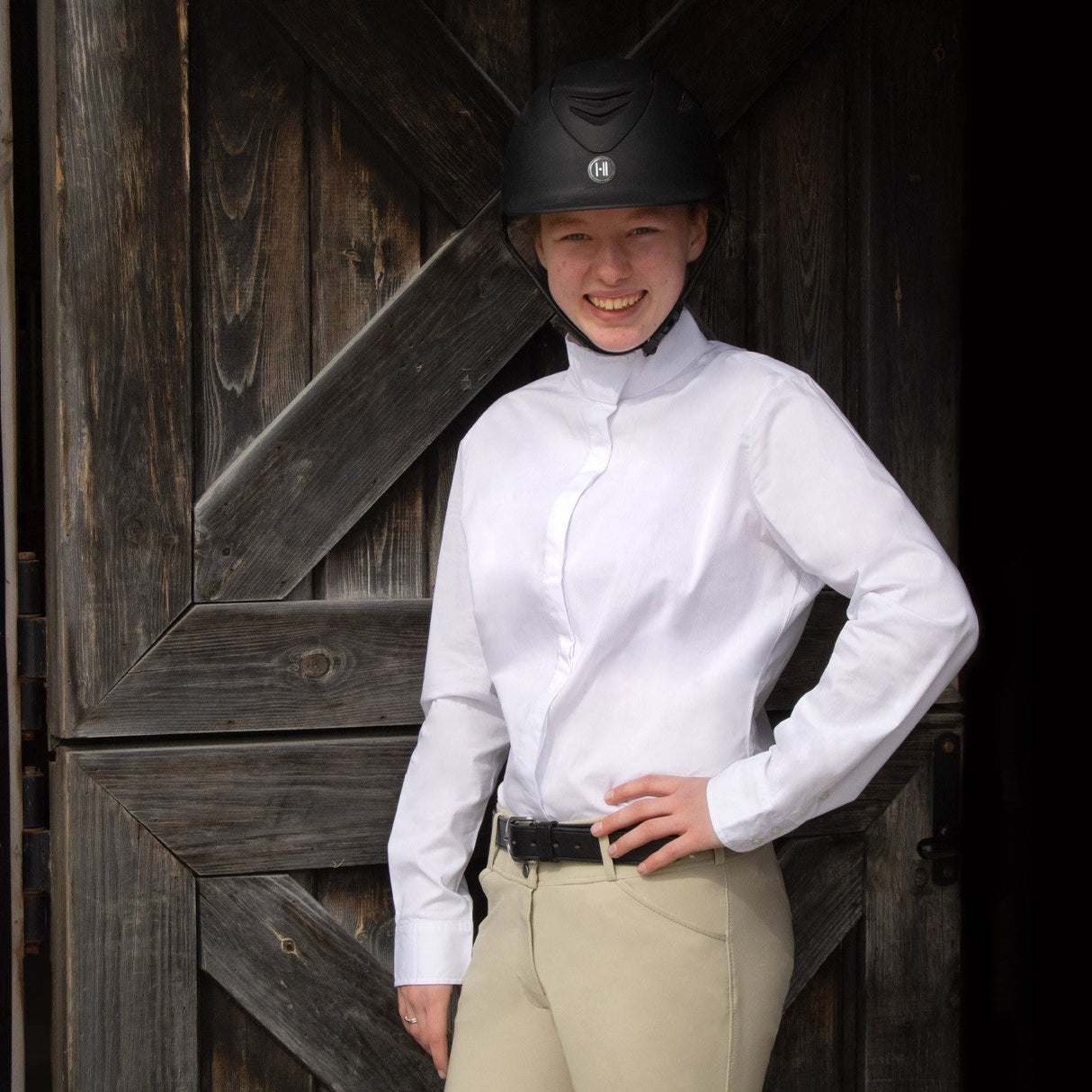 Horze Blaire Long Sleeve Show Shirt