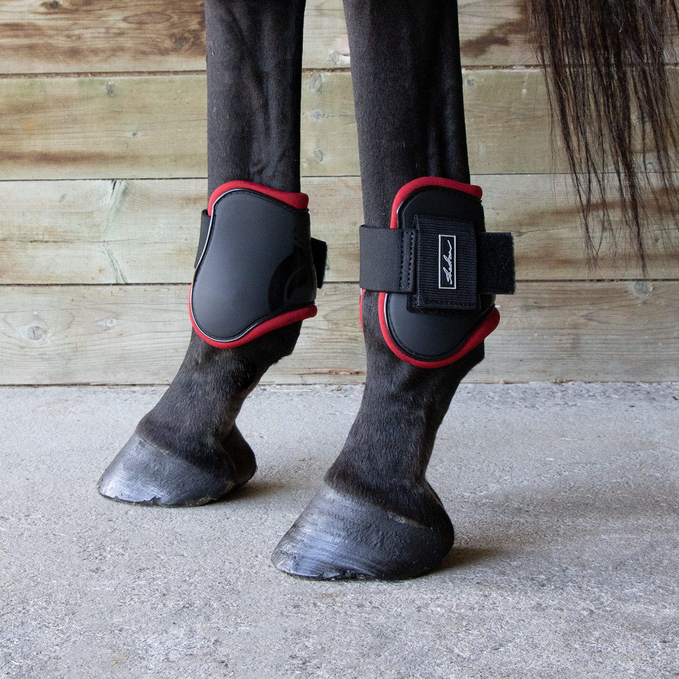 Shedrow Fetlock Boots W/ Colored Lining