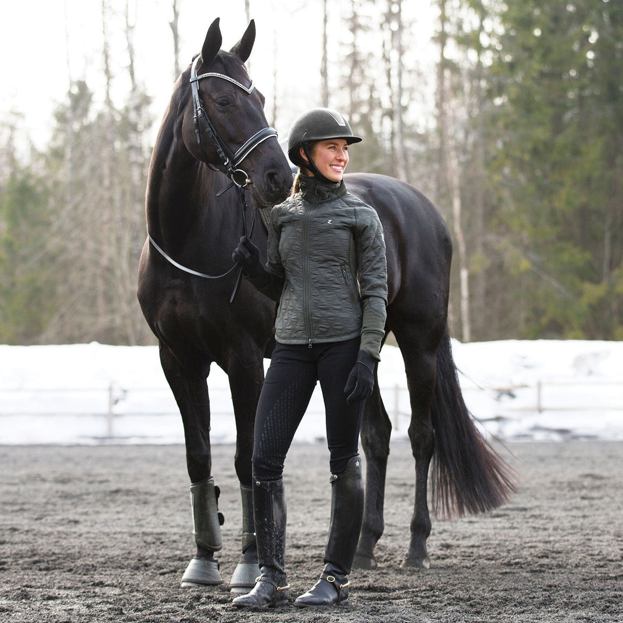 Horze Daniela Silicone Full Seat Breech