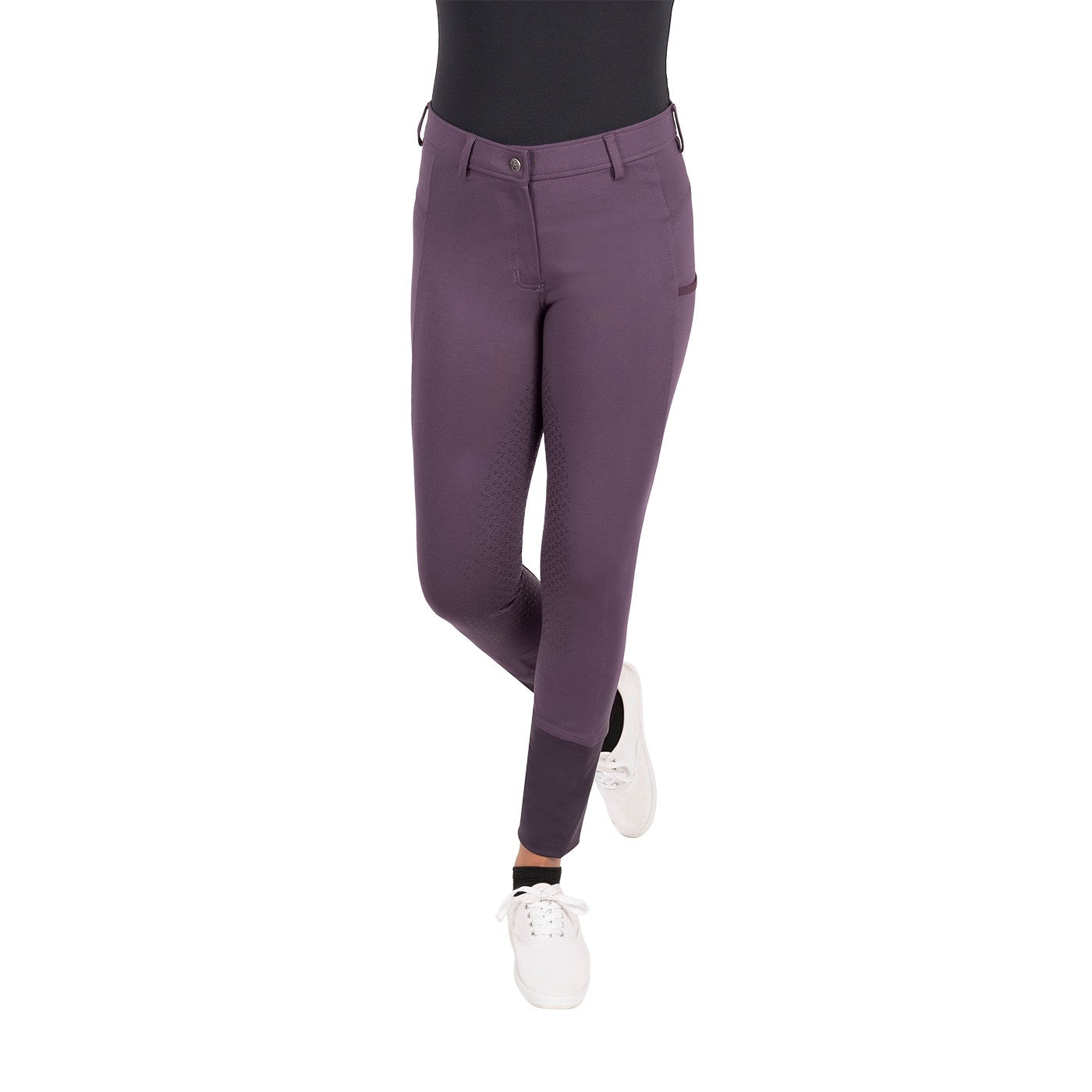 Pantalon D'équitation Elation Red Label Laredo 2.0, Denim Noir, Taille 34R