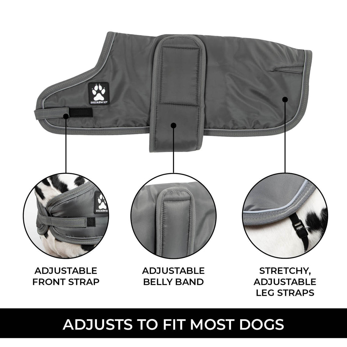 Shedrow K9 Vail Dog Coat