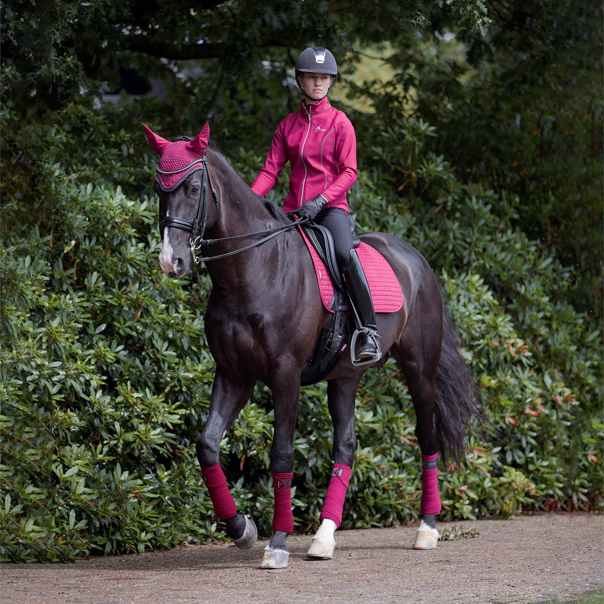 LeMieux Suede Dressage Square Saddle Pad