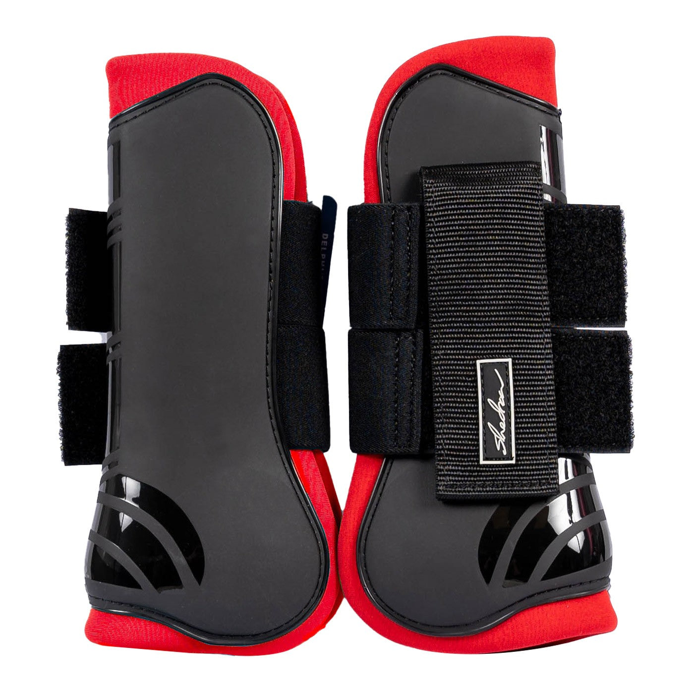 Shedrow Open Front Boots W/ Colored Lining