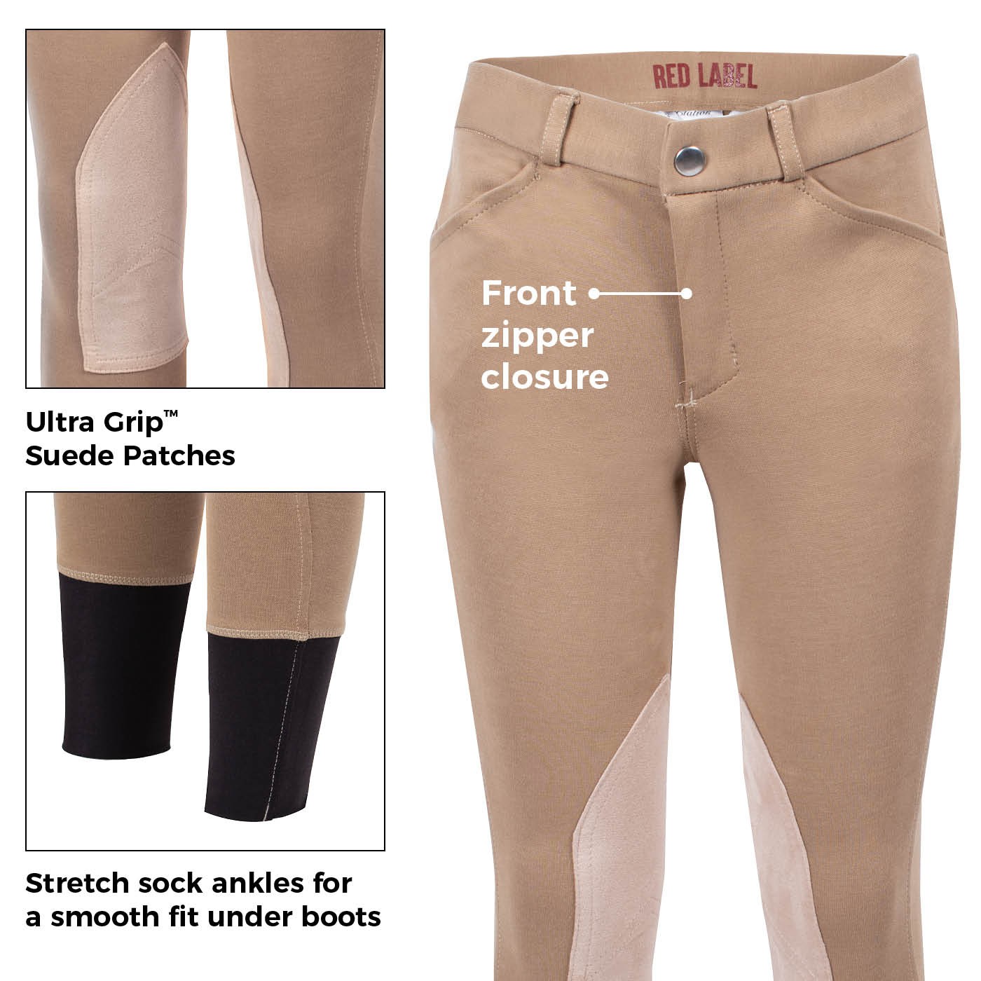 Elation Red Label Breech - Boys'