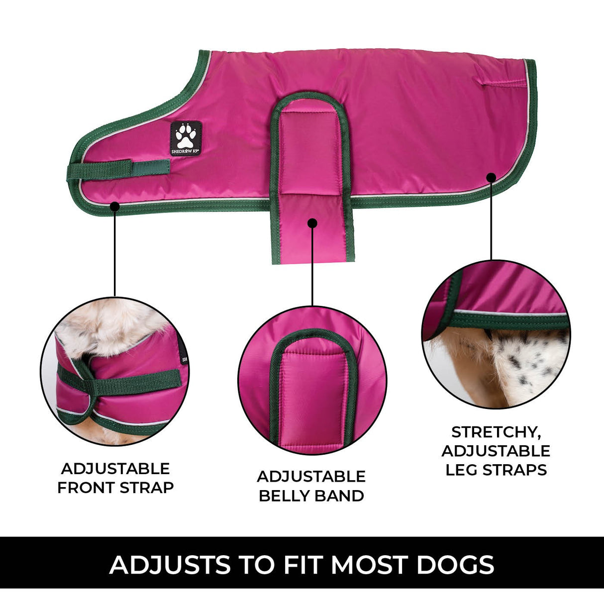 Shedrow K9 Vail Dog Coat