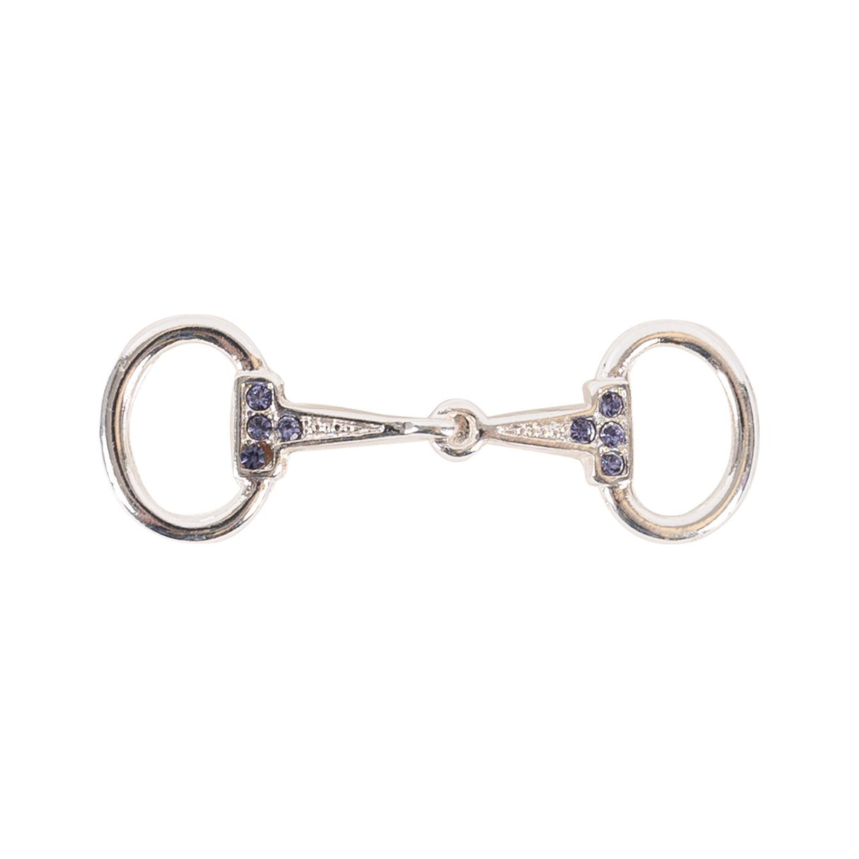 Kelley & Co. Small Rhinestone Snaffle Bit Stock Pin