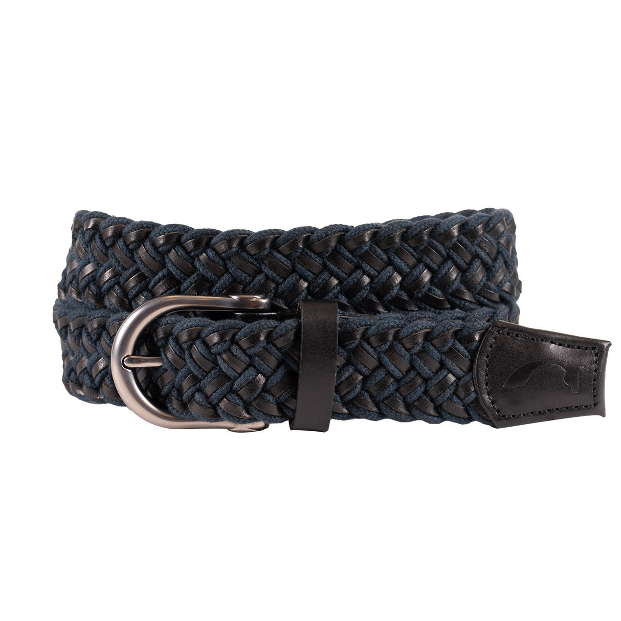 Cinto Braided Leather & Rope Belt