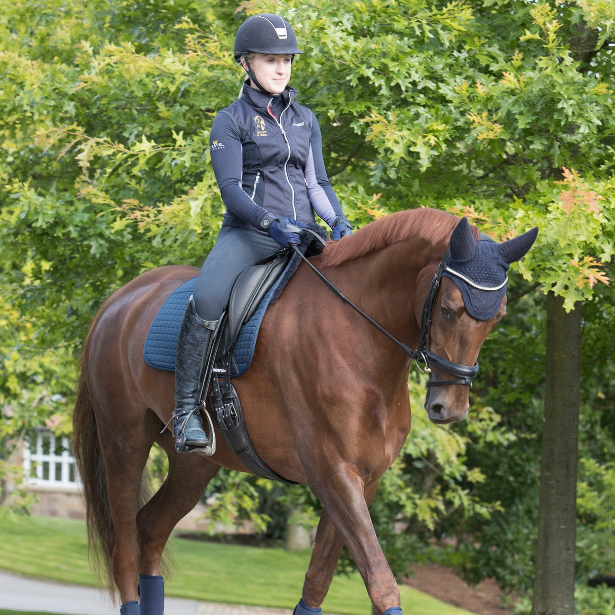 LeMieux Suede Dressage Square Saddle Pad