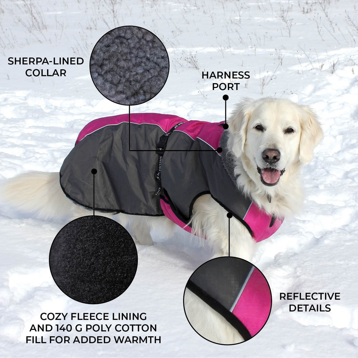 Shedrow K9 Chinook Dog Coat