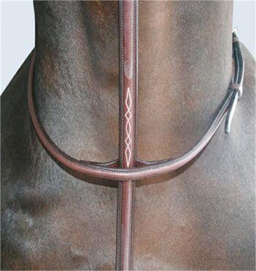 Val du Bois Fancy Stitched Standing Martingale
