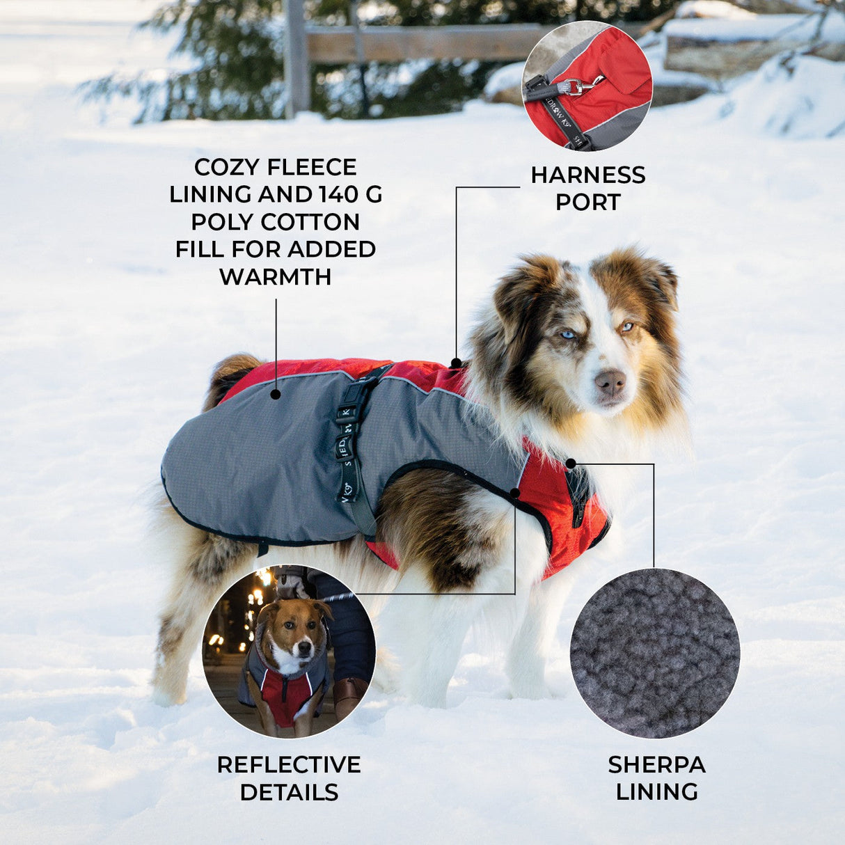 Shedrow K9 Chinook Dog Coat