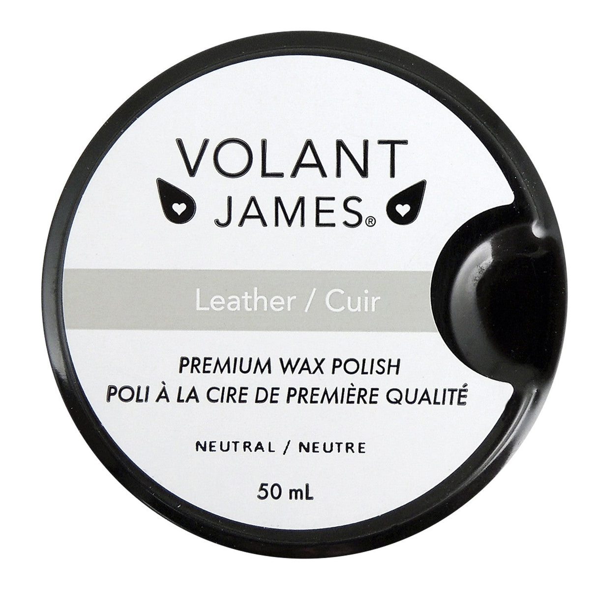 Volant James Premium Wax Shoe Polish 1.7 oz.