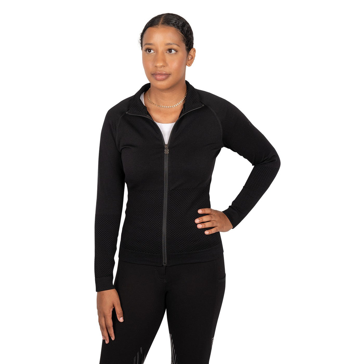 TemTeq Pria Seamless Zip Sweater