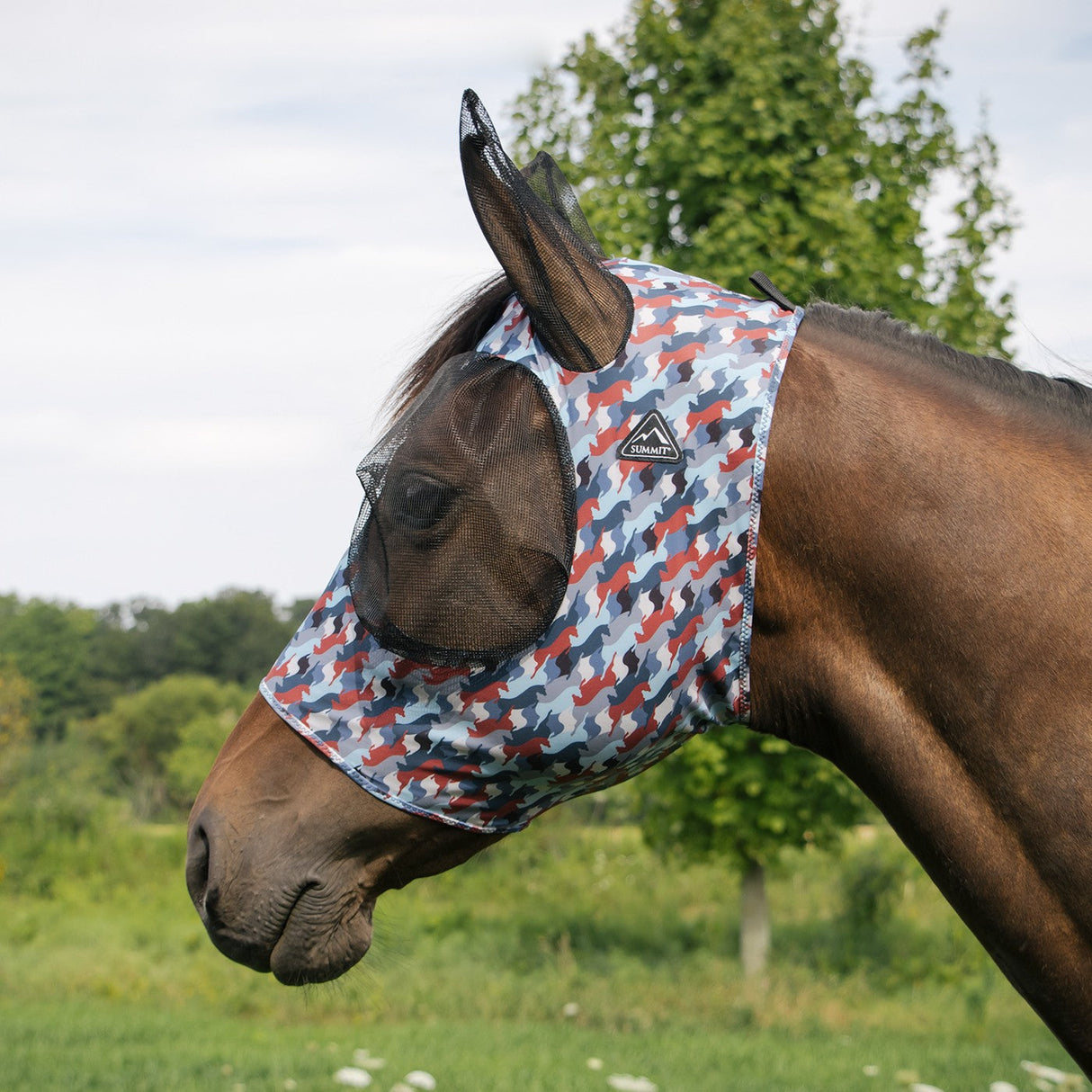 Summit Fly Mask W/ Forelock Hole