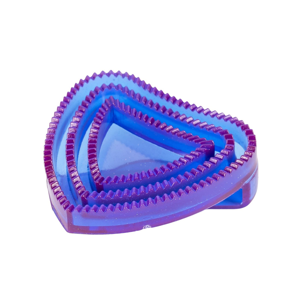 Supra Mini Jelly Heart Curry Comb