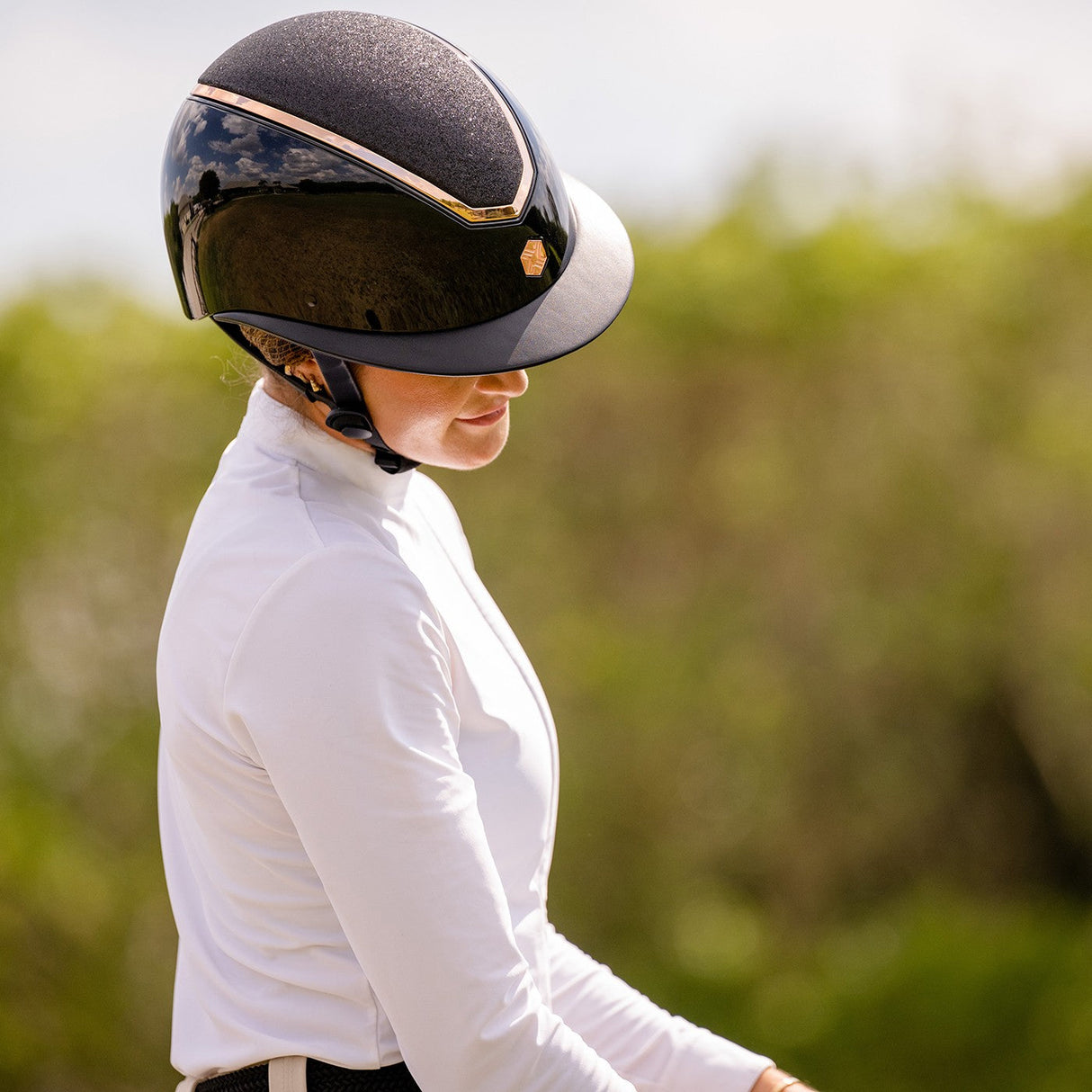 Charles Owen Kylo Wide Brim Helmet