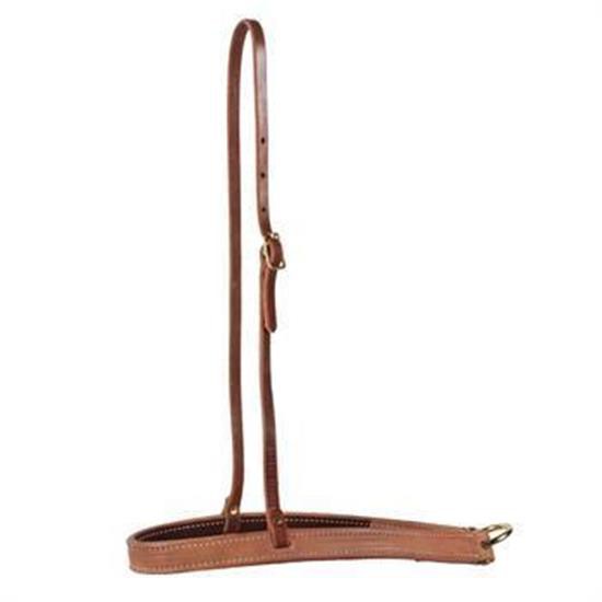 Copper Canyon Harness Leather Noseband W/ Latigo Lining