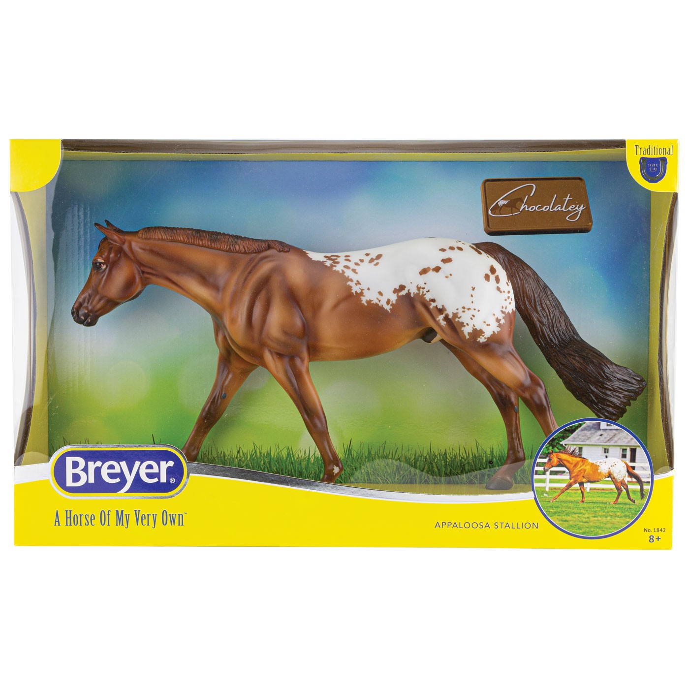 Breyer Traditional Chocolatey Champion Appaloosa