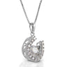 Kelly Herd Dancing Stone Horseshoe Dangle Pendant