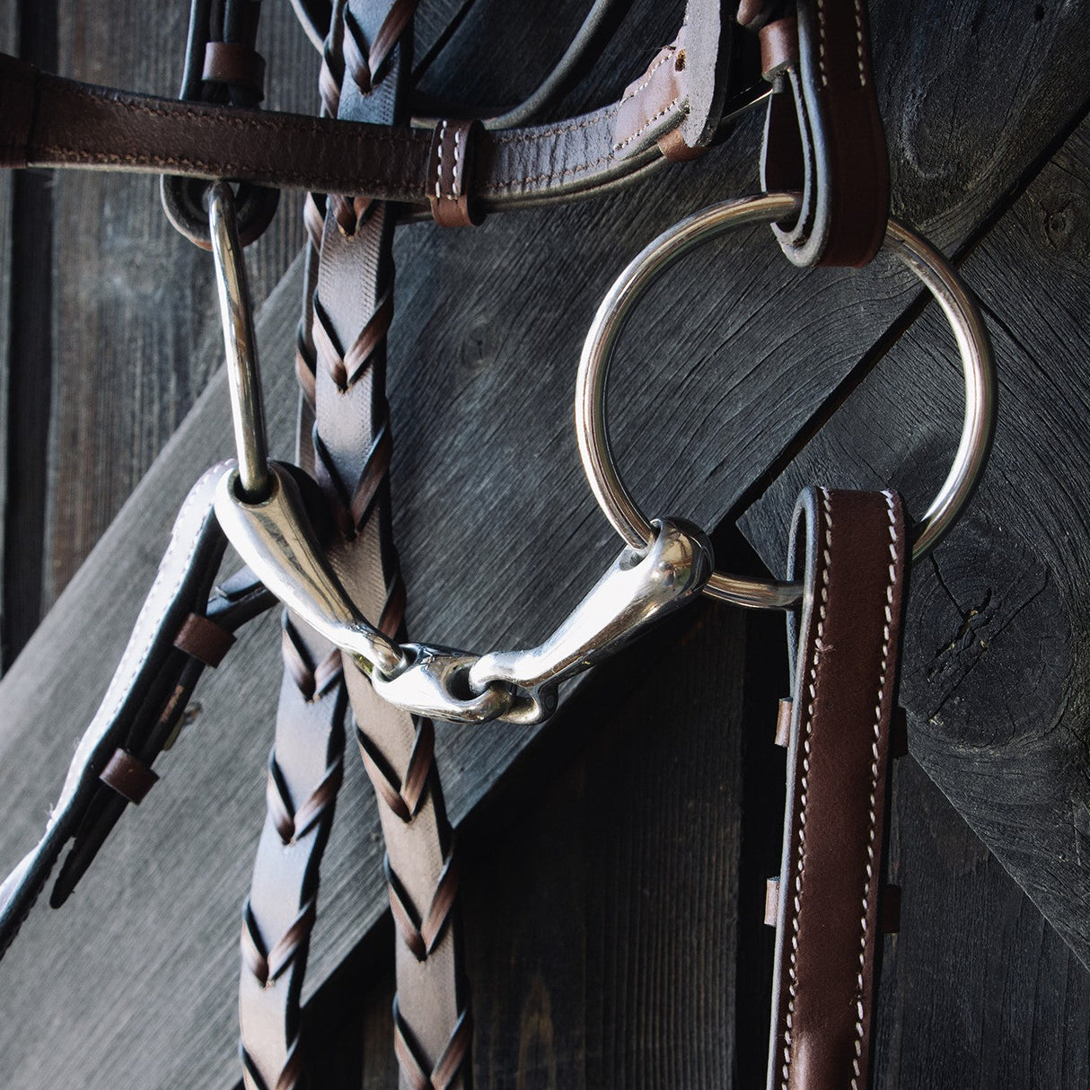 EvoEq Loose Ring Snaffle Bit W/ Lozenge