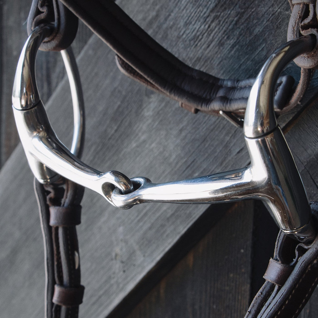EvoEq Eggbutt Snaffle Bit