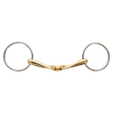 Neue Schule Loose Ring Turtle Top Flex Snaffle Bit - 0.6 in.