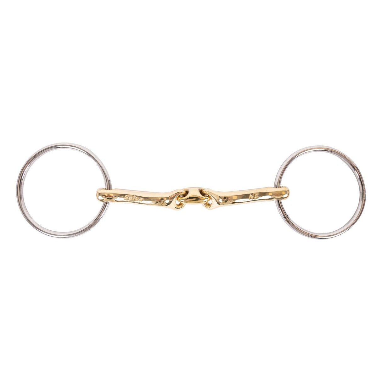 Neue Schule Loose Ring Verbindend Snaffle Bit - 0.47 in.
